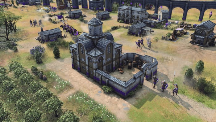 Age of Empires 4 Byzantine Grand Winery.